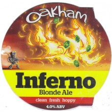 Oakham Ales Inferno Pump Clip